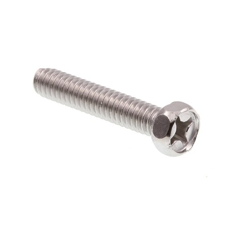 Prime-Line Machine Screw, Indt Hex Head, Phillip Drive 1/4in-20 X 1-1/2in 18-8 Stainless Steel 25PK 9013259